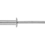 Заклепка вытяжная 4.0х10 мм алюминий/сталь, цинк (50 шт в зип-локе) STARFIX