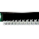 Набор разрезных ключей-насадок 10-19мм 10шт под вороток 3/8" на планке TOPTUL