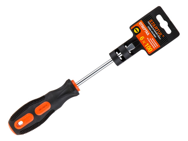 Отвертка "-" 6,0x100мм SL STARTUL PROFI (ST3031-610)