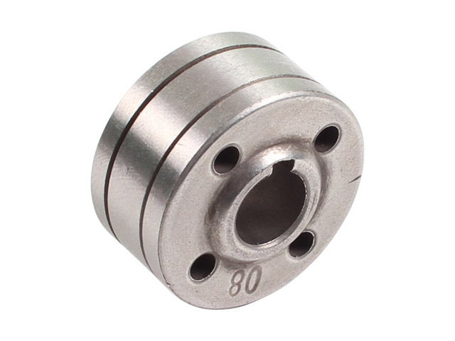 Ролик подающий ф 30/10 мм, шир. 17 мм, проволока ф 0,6-0,8 мм (V-тип)