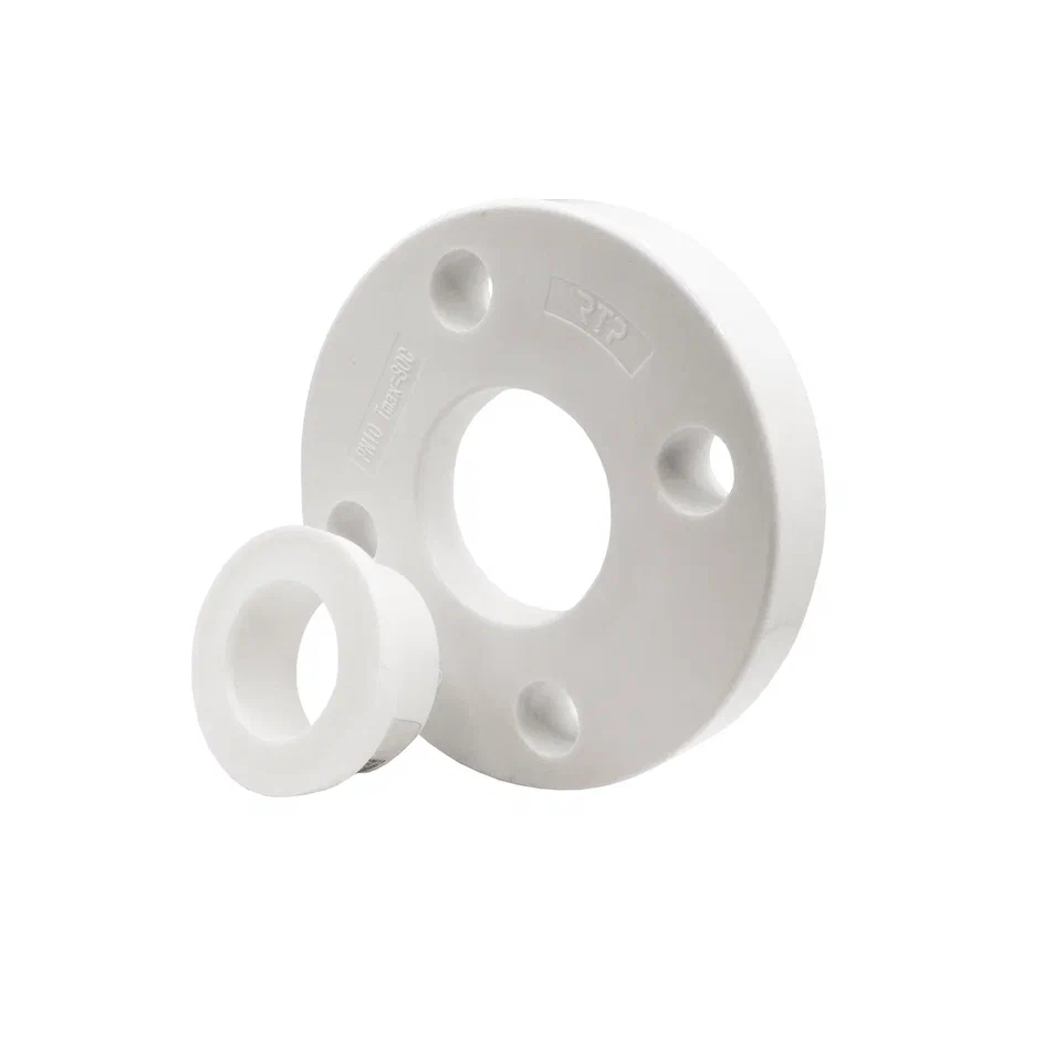 Комплект Фланец ABS+Бурт ПП 63, PN25,белый, РТП