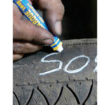 Маркер промышл. на основе твердой краски для шин MARKAL БЕЛЫЙ