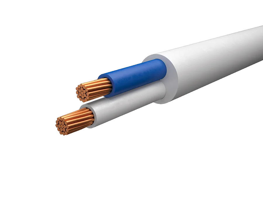 Провод ПВСм 2х0,75 (бухта 100м) Б БелРоскабель