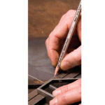 Карандаш разметочный сварщика флуоресцентный серебристый MARKAL