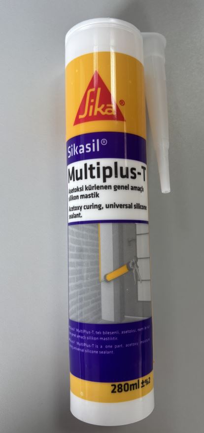 Герметик силиконовый универсальный Sikasil Multiplus-T прозрачный, 280 мл