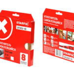 Уплотнитель "D" белый  9х8мм 6м (сдвоенный профиль 2х3м) STARFIX