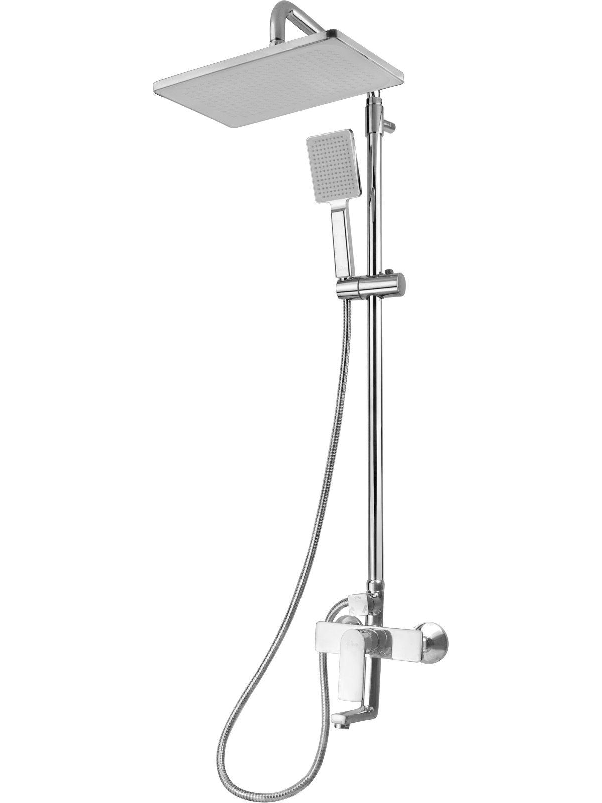Душевая система (Lt) D35, серия Camellia хром, a-five