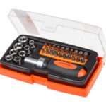 Отвертка реверс. с набором бит/головок 29пр. STARTUL PROFI (ST3049-29)