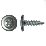 Саморез 4.2х75 мм с прессшайбой, цинк, острый (4000 шт в коробе) STARFIX