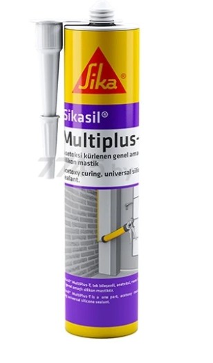 Герметик силиконовый универсальный Sikasil Multiplus-T белый, 280 мл