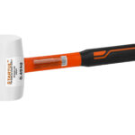 Киянка резиновая белая 0,45кг с фибергл. рукояткой STARTUL PROFI (ST2201-04)