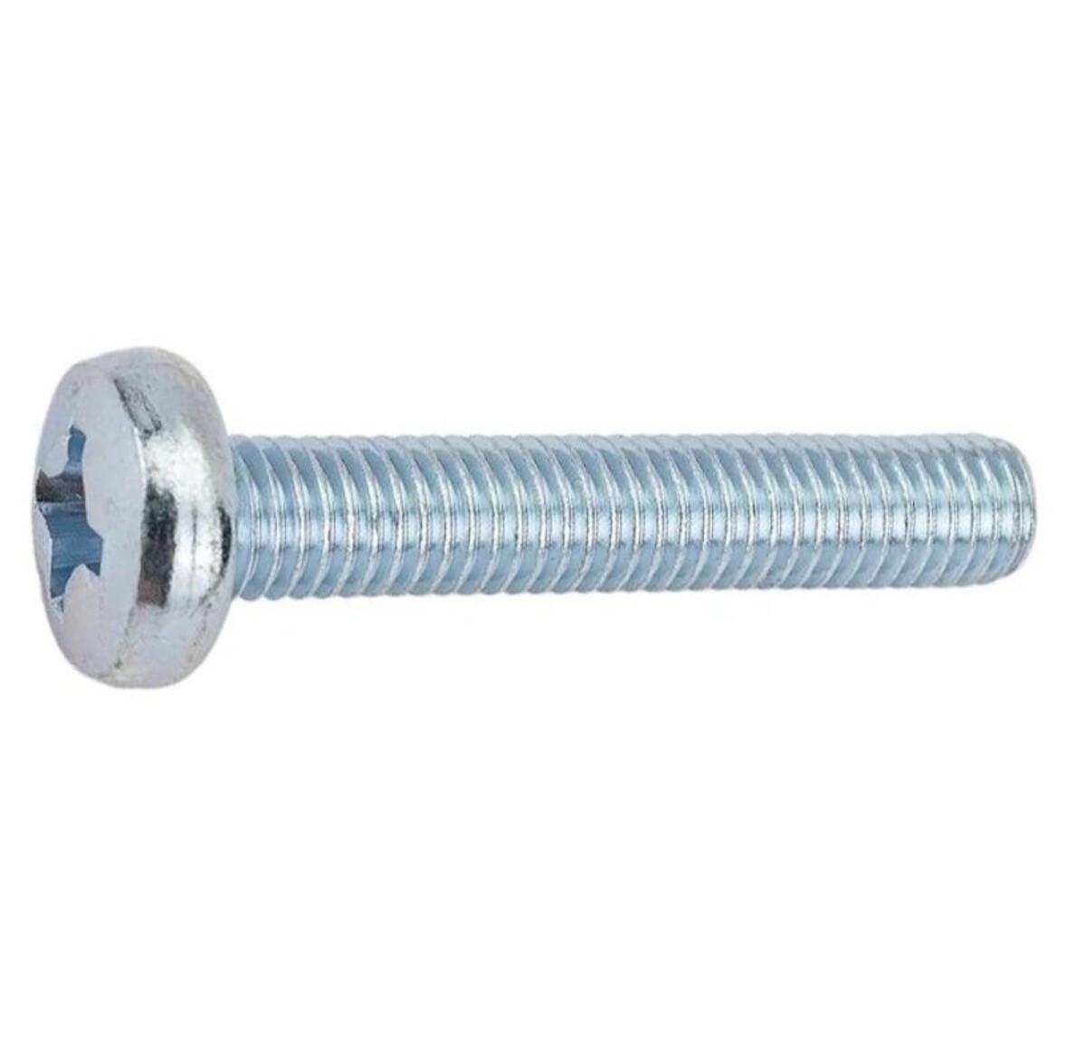 Винт М6х60 мм полусф. головка, цинк, DIN 7985 (150 шт в карт. уп.) STARFIX