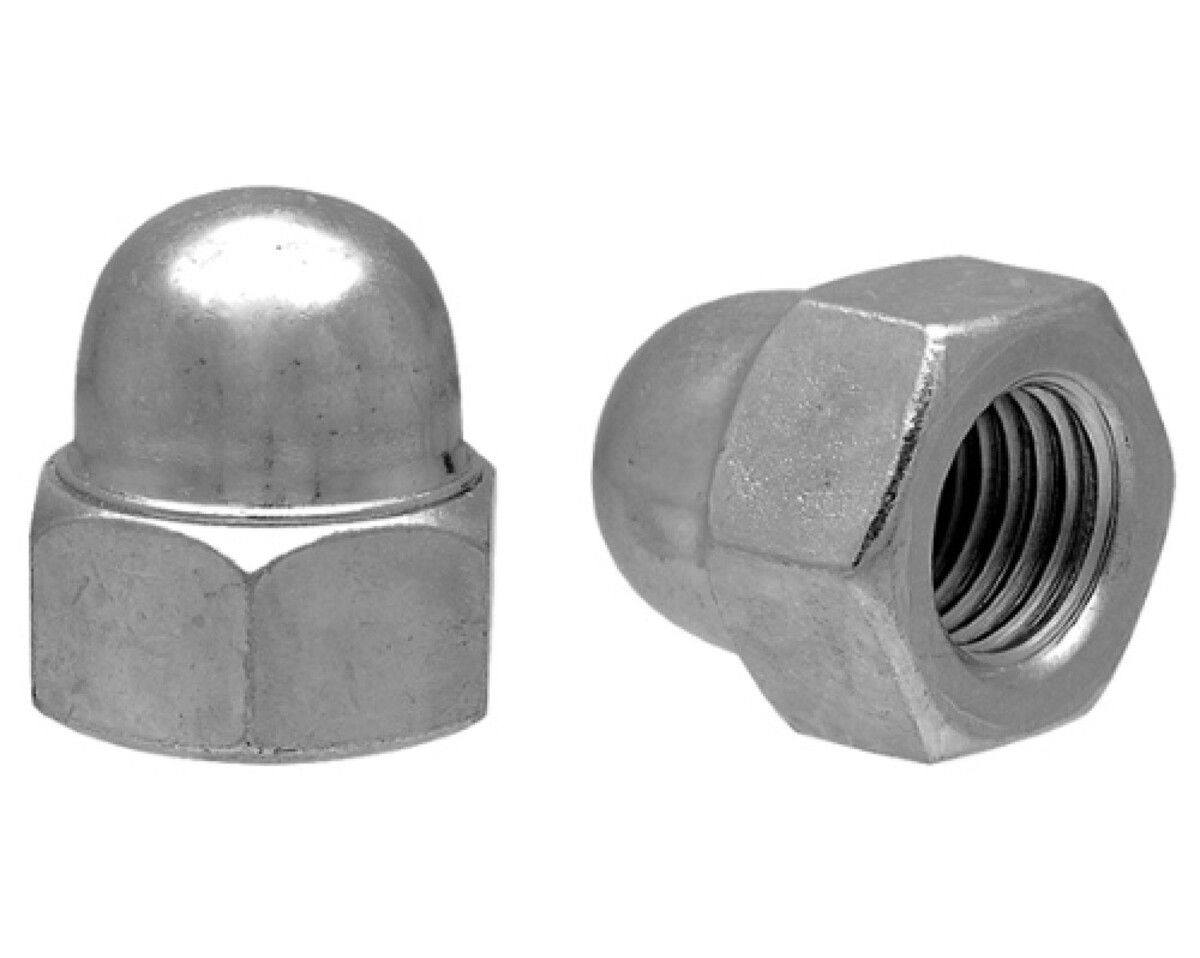 Гайка М16 колпачковая, цинк, DIN 1587 (10 шт в пласт. конт.) STARFIX