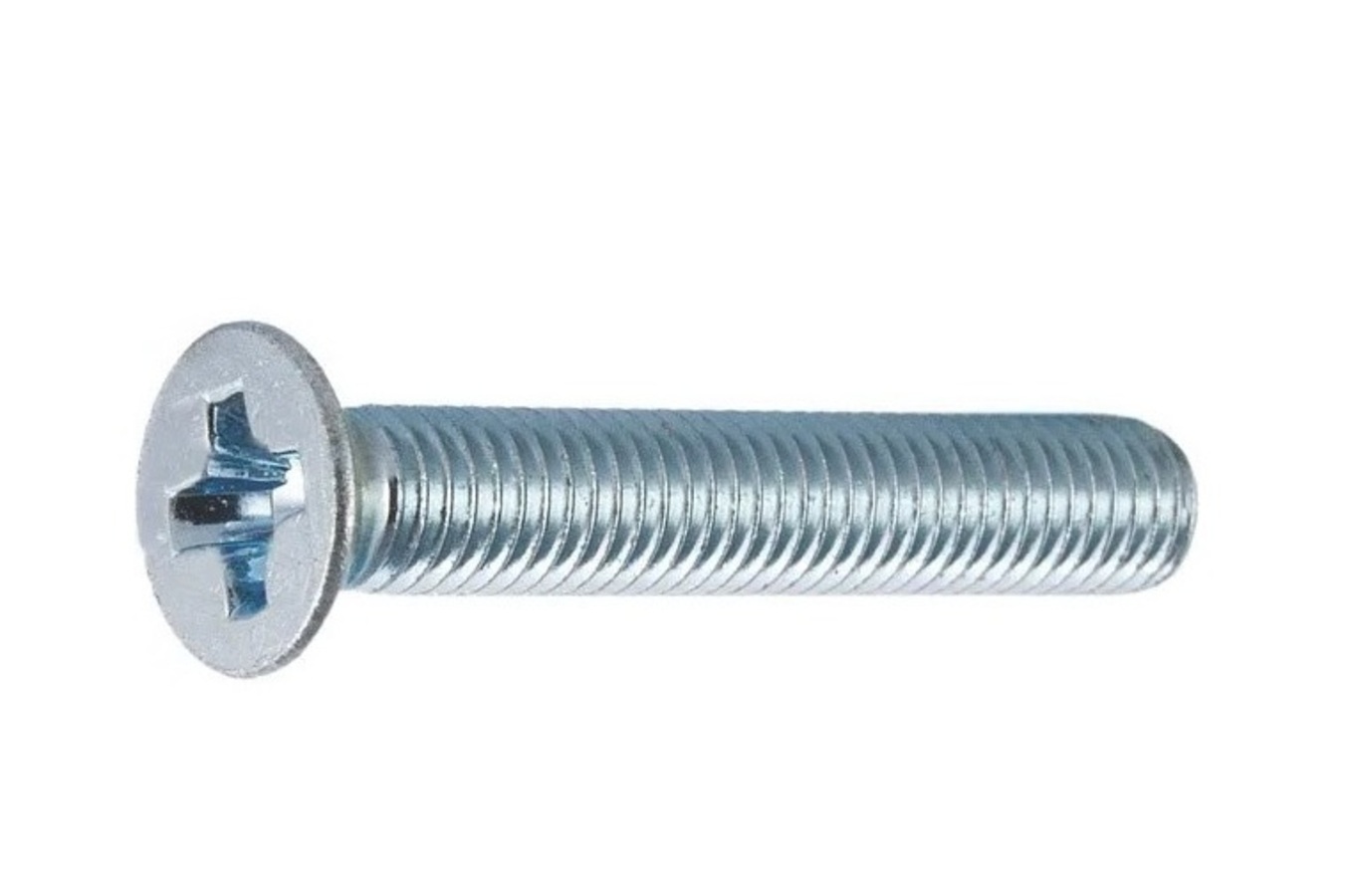 Винт М8х60 мм потай. головка, цинк, DIN 965 (1000 шт в коробе) STARFIX