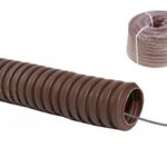 Труба гофр.ПВХ d 25 с зондом (25 м) Бук ЮПИТЕР