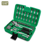Набор головок и ключей 51предм. 1/4" 6гр. TOPTUL