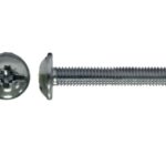 Винт М5х10 мм для мебельной фурнитуры, цинк DIN 967 (25 шт в зип-локе) STARFIX