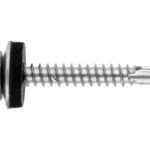 Саморез кровельный 5.5х19 мм цинк, шайба с прокл., PT3 (5000 шт в коробе) STARFIX