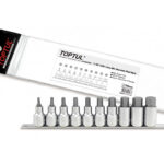 Набор бит 1/2"  10шт. TOPTUL