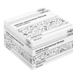 Мелок средн. твердости БЕЛЫЙ квадратный школьный уп.100 шт