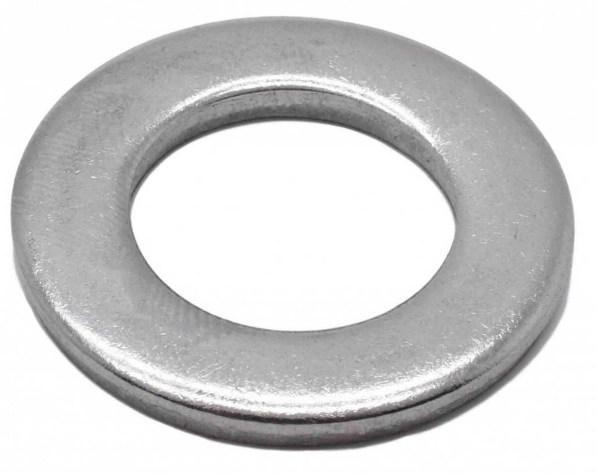 Шайба М4 плоская, нерж.сталь А2, DIN 125 (1000 шт)
