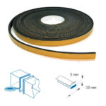 Лента межфланцевая уплотнительная 5x10 (10м) (120 шт в коробе) STARFIX