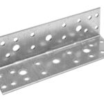 Уголок крепежный равносторонний 140х40х40 мм KUR белый цинк STARFIX