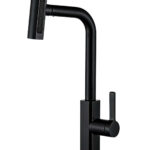 Смеситель для кухни (SUS 201) D35 черный, серия 840 ECONOCE