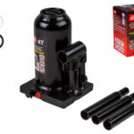 Домкрат гидравлический 4т бутылочный 170-420мм (телескопический) STARTUL AUTO (ST8026-04)