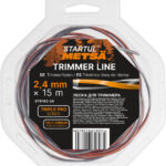 Леска ф 2.4 мм х 15 м витой квадрат сеч. TRIPLE PRO STARTUL METSA