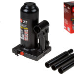 Домкрат гидравлический 2т бутылочный 170-380мм (телескопический) STARTUL AUTO (ST8026-02)